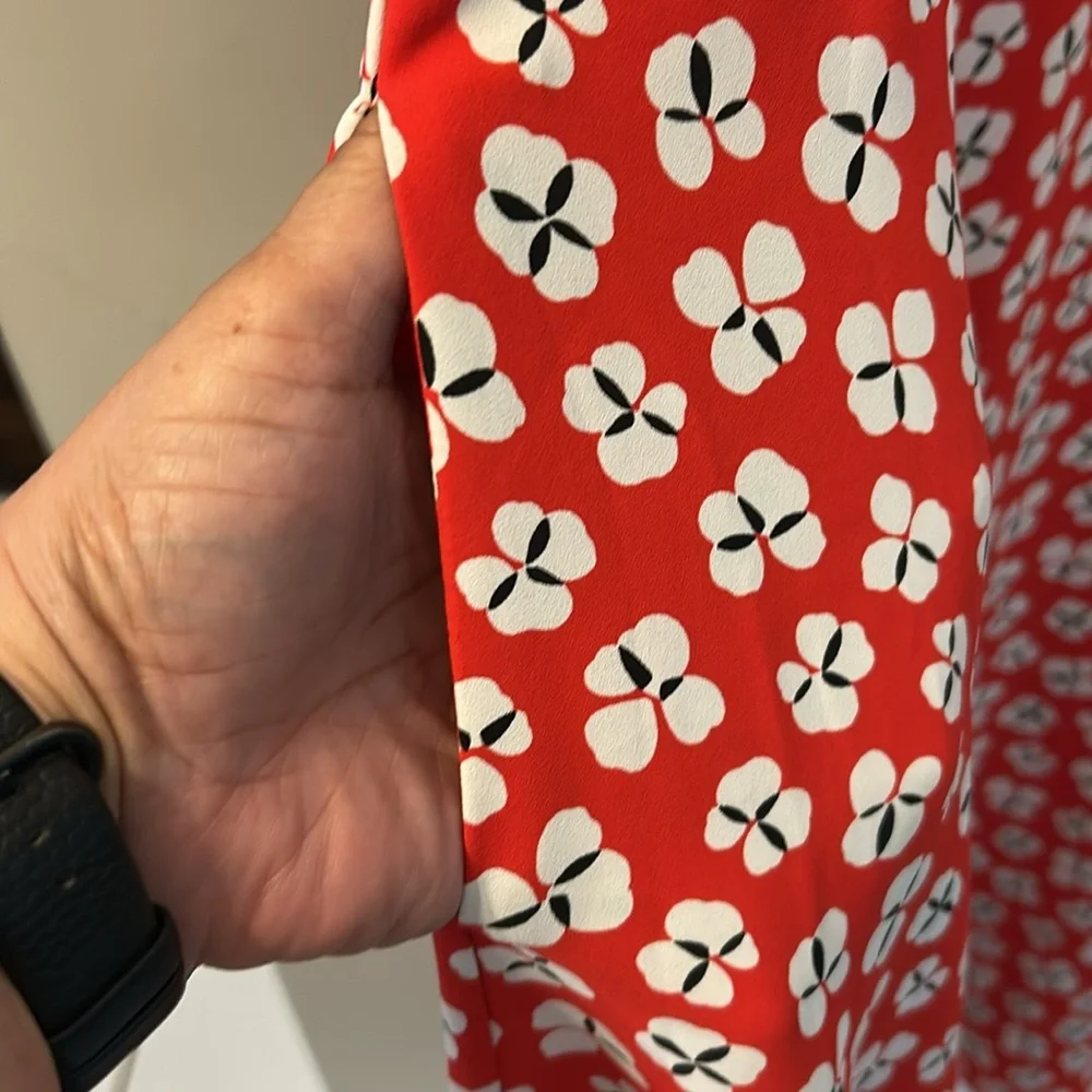 Anne Klein Floral Midi Dress with Pockets size 2X - Picture 3 of 6